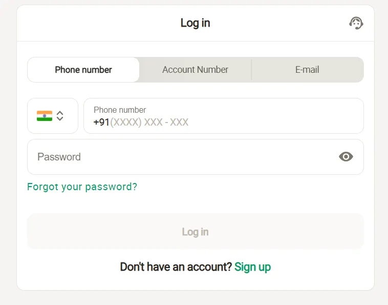PariMatch Login