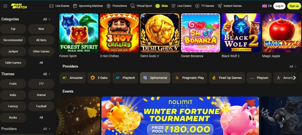 PariMatch Slots