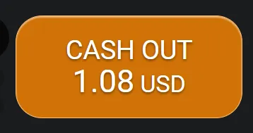 Aviator Cash out button